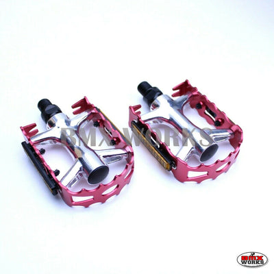ProBMX Retro Pedals 1/2" Red