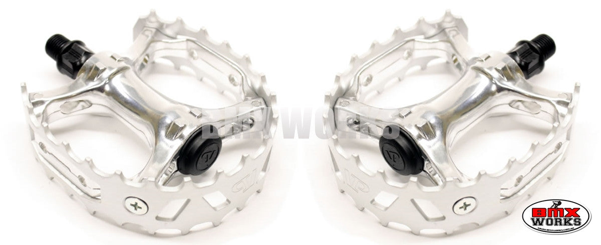 Pedals 1/2" VP Bear Trap Silver Pair