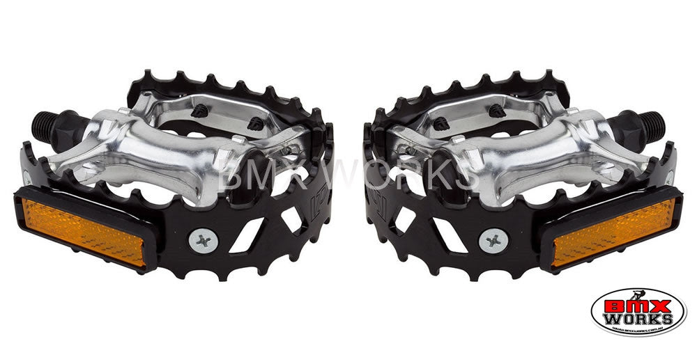 Pedals 1/2" VP Bear Trap Black Pair