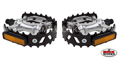 Pedals 9/16" VP Bear Trap Black Pair