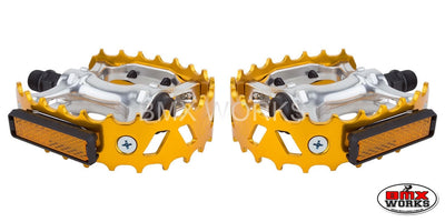 Pedals 1/2" VP Bear Trap Gold Pair
