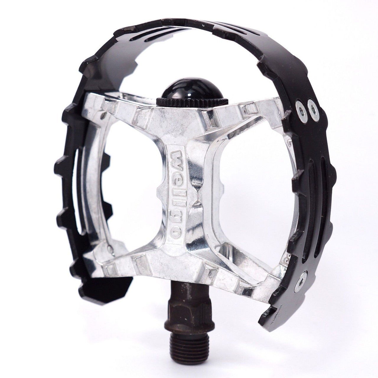 Pedals 9/16" Wellgo XC-II Style Bear Trap Pairs - Black