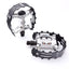 Pedals 9/16" Wellgo XC-II Style Bear Trap Pairs - Black
