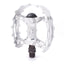 Pedals 1/2" Wellgo XC-II Style Bear Trap Pairs - Silver