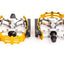 Pedals 9/16" Wellgo XC-II Style Bear Trap Pairs - Gold