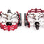 Pedals 9/16" Wellgo XC-II Style Bear Trap Pairs - Red