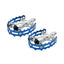 MKS XC-III Bear Trap Pedals 9/16" Pair - Dark Blue