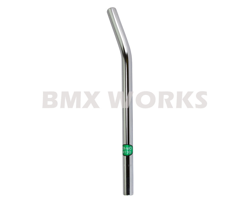 ProBMX Ch-Mo Seat Post Layback 22.2mm x 450mm - Chrome