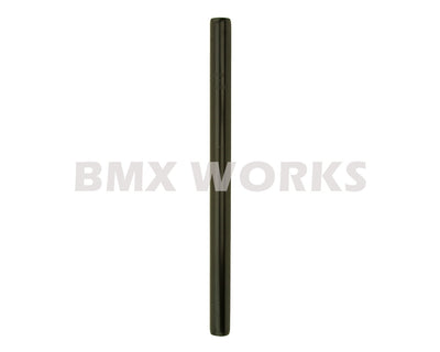 ProBMX Ch-Mo Seat Post Straight 22.2mm x 400mm - Black