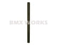 ProBMX Steel Seat Post Straight 22.2mm x 400mm - Black