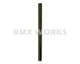 ProBMX Steel Seat Post Straight 25.4mm x 400mm - Black