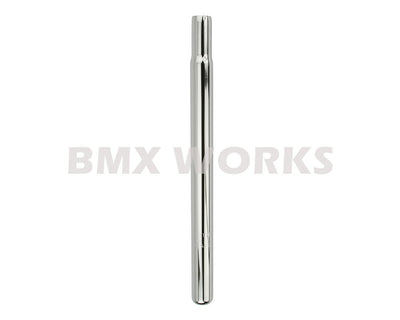 ProBMX Ch-Mo Seat Post Straight 25.4mm x 400mm - Chrome