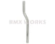 ProBMX Steel Seat Post Snake 22.2mm x 400mm - Chrome