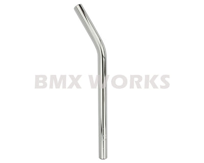 ProBMX Steel Seat Post Layback 22.2mm x 400mm - Chrome
