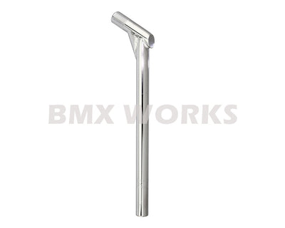 ProBMX Steel Seat Post Tube Layback 22.2mm x 400mm - Chrome