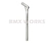 ProBMX Steel Seat Post Tube Layback 22.2mm x 400mm - Chrome