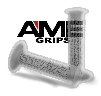 AME Grips Round Clear Pair