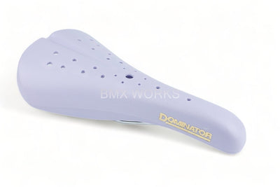 Viscount Dominator 2166 BMX Seat Lavender with Gold Lettering