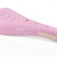 Viscount Dominator 2166 BMX Seat Pink with Gold Lettering