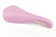 Blemished: Viscount Dominator 2166 BMX Seat Pink with Gold Lettering