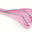 Blemished: Viscount Dominator 2166 BMX Seat Pink with Gold Lettering