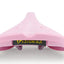 Blemished: Viscount Dominator 2166 BMX Seat Pink with Gold Lettering