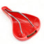 Viscount Dominator 2166 BMX Seat Red with Gold Lettering