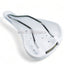 Viscount Dominator 2166 BMX Seat White with Blue Lettering
