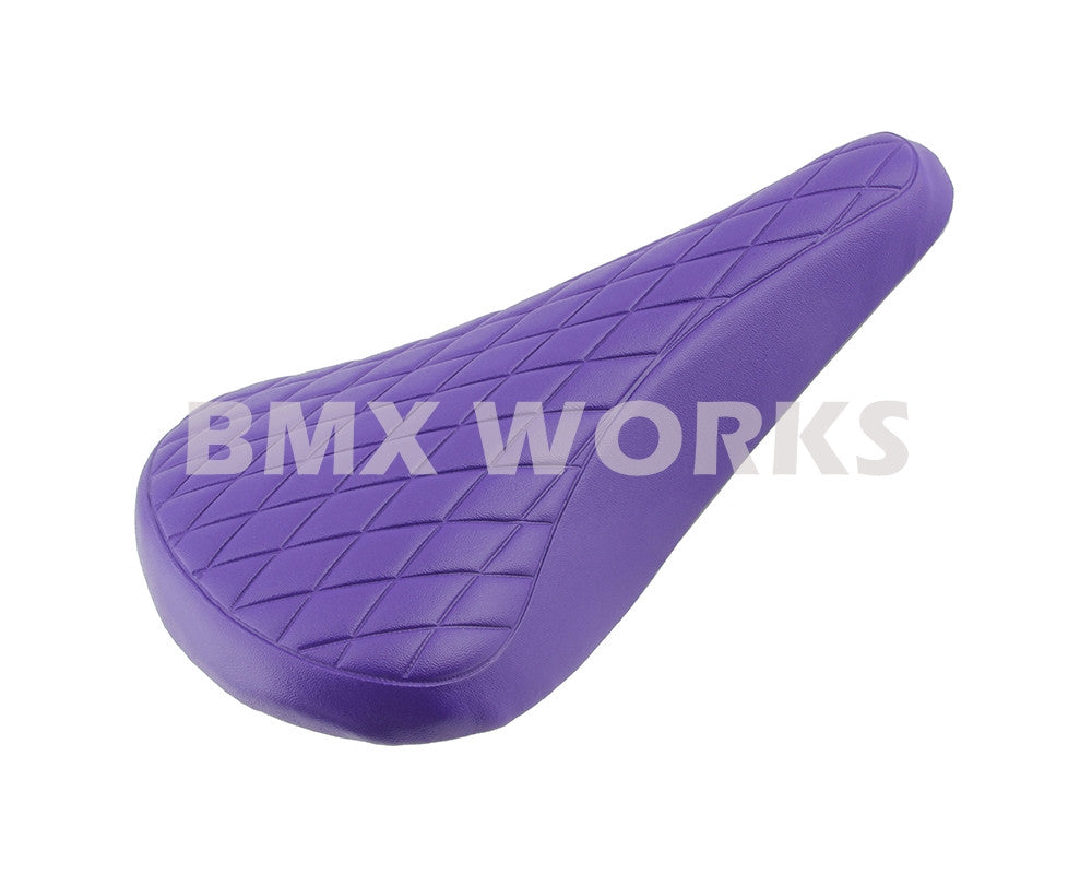 ProBMX Vinyl Diamond Quilted Seat - Purple