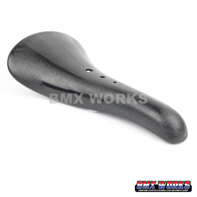 Velo VL-117 BMX Lightning Bolt Aero Style Seat Black