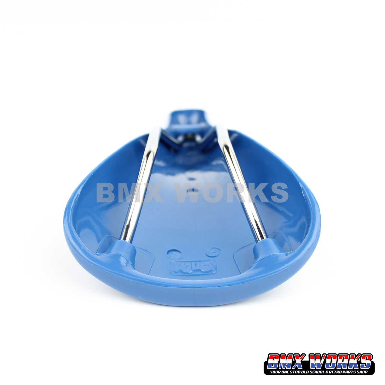 Velo VL-117 BMX Lightning Bolt Aero Style Seat Blue