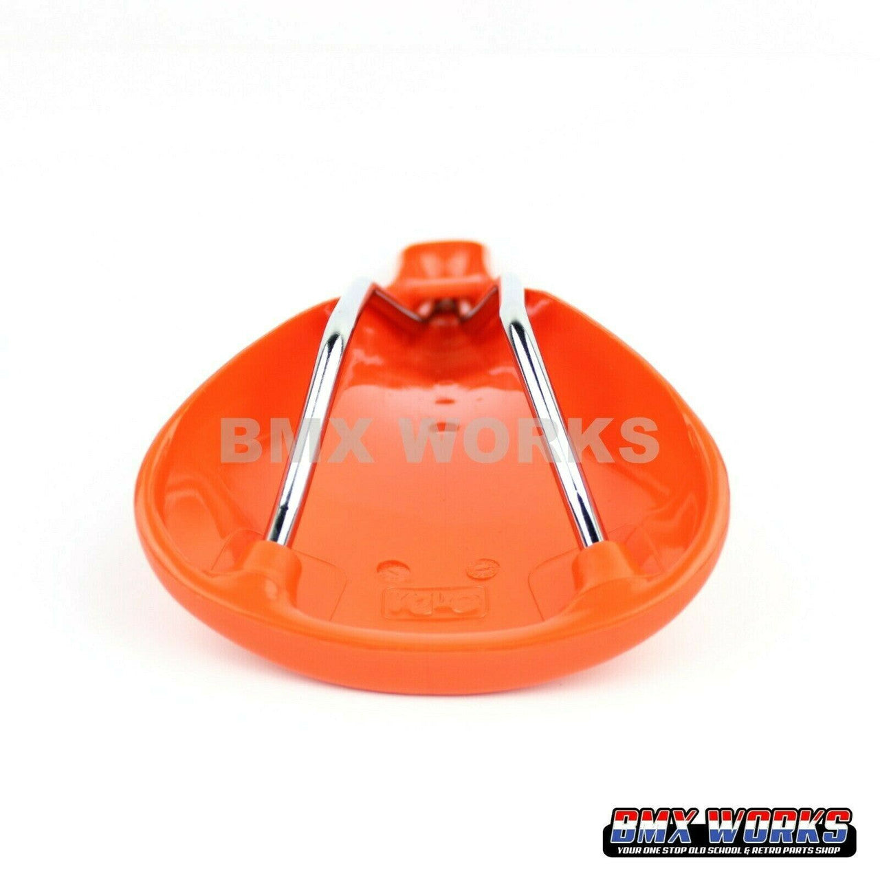 Velo VL-117 BMX Lightning Bolt Aero Style Seat Orange