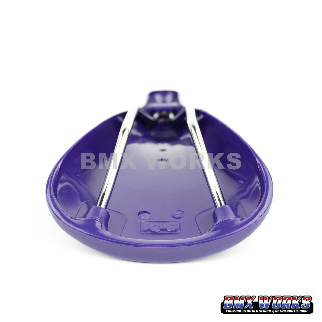 Velo VL-117 BMX Lightning Bolt Aero Style Seat Purple