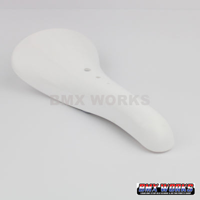 Velo VL-117 BMX Lightning Bolt Aero Style Seat White