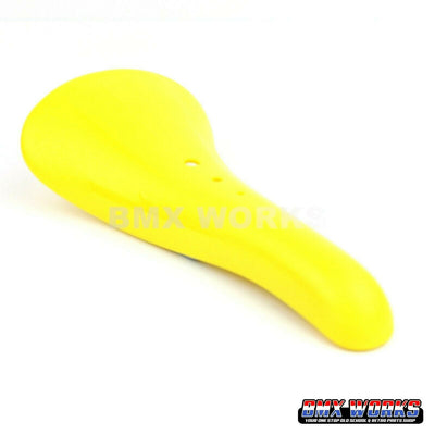 Velo VL-117 BMX Lightning Bolt Aero Style Seat Yellow