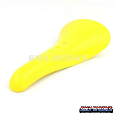 Velo VL-117 BMX Lightning Bolt Aero Style Seat Yellow