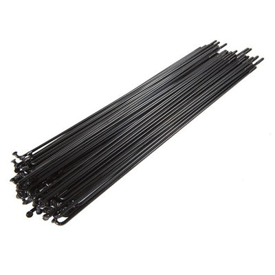 Black Spokes 14g x 262mm Long - Pack of 144