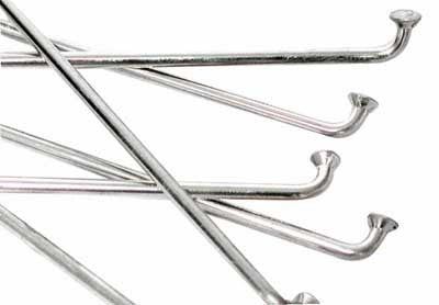 Stainless Steel Spokes 14g x 180mm Long - Pack of 72