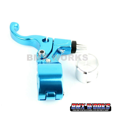 Tech-99 Goldfinger Right Hand Lever - Bright Blue