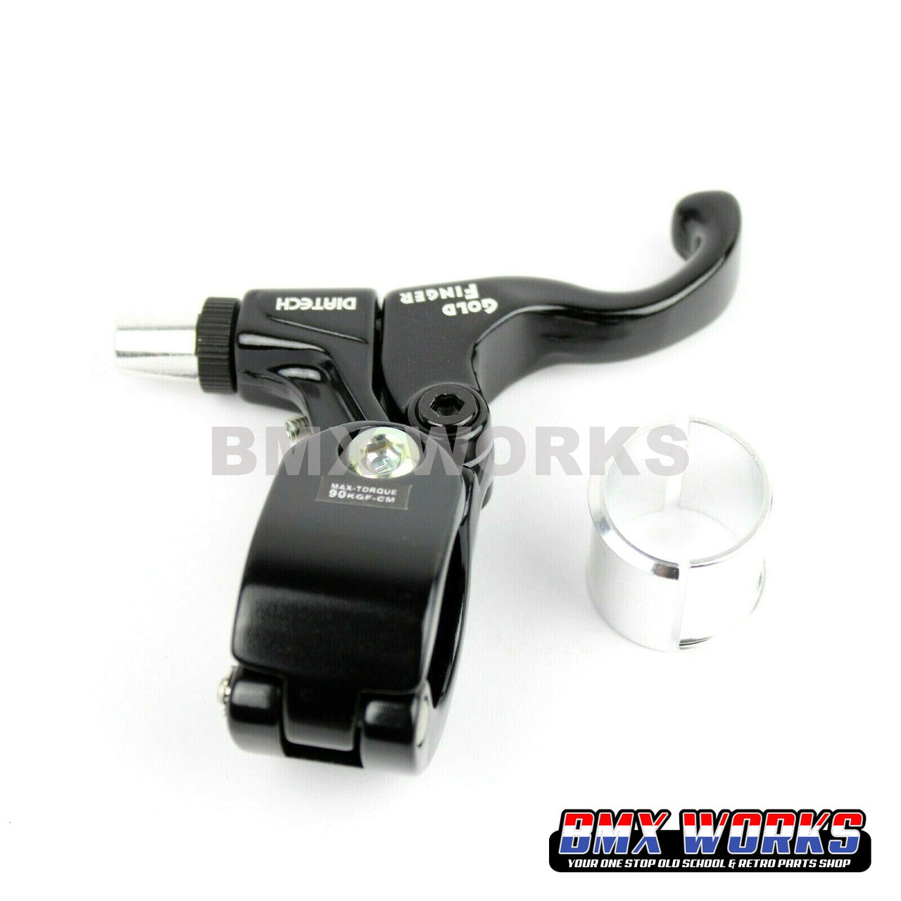 Tech-99 Goldfinger Right Hand Lever - Black