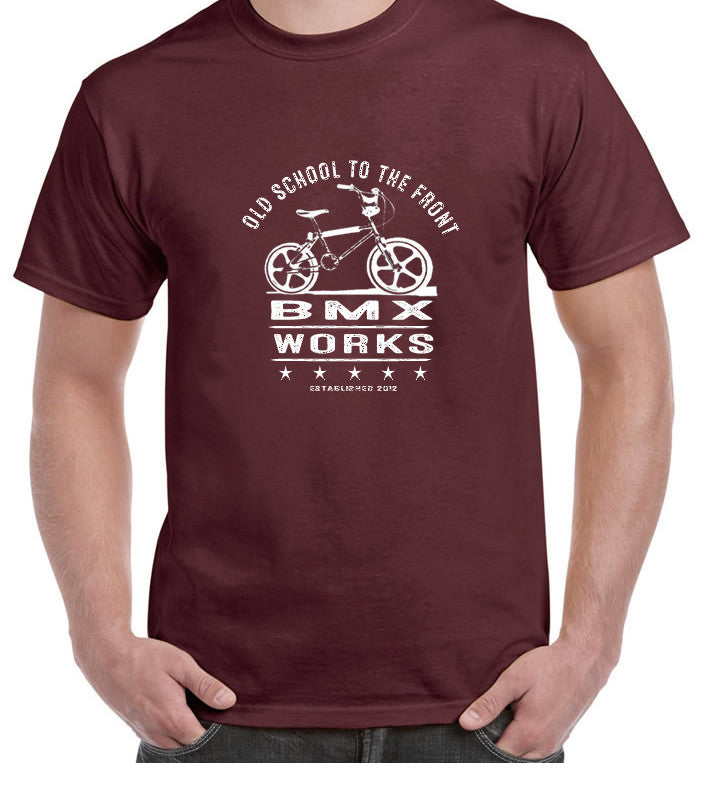 ProBMX Retro Old School T-Shirt - Maroon