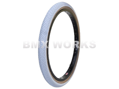 Kenda K55 Freestyle 20" x 1.75" Skinwall Tyre White
