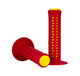 AME Unitron Grips - Red Over Yellow Pair