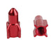 BMX Bullet Valve Caps Pairs - Red - Old School BMX