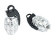 BMX Grenade Valve Caps Pairs - Silver - Old School BMX