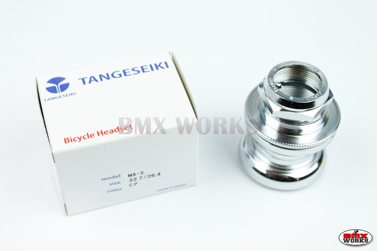 Genuine Tange MX2 Headset with Stamped Nut - Chrome