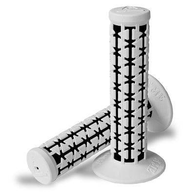 AME Dual Grips - White Over Black Pair