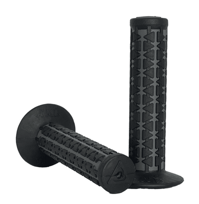AME Dual Grips - Black Over Grey Pair