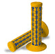 AME Dual Grips - Yellow Over Blue Pair