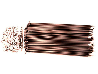 Brown Spokes 14g x 187mm Long - Pack of 144